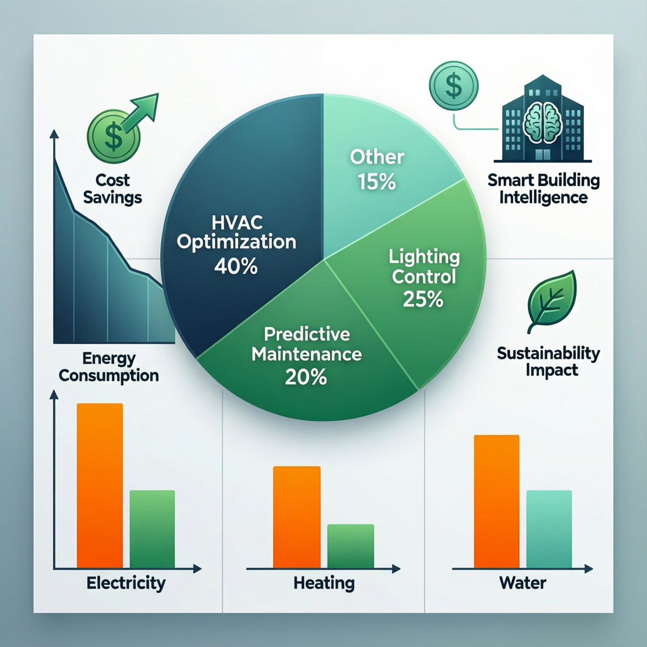 Инфографика: Экономия от внедрения BMS на 30-40%