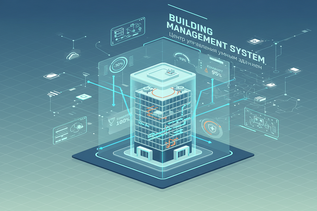 BMS: Building Management System — схема управления зданием